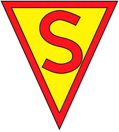 The 1939 version of the Superman chest emblem